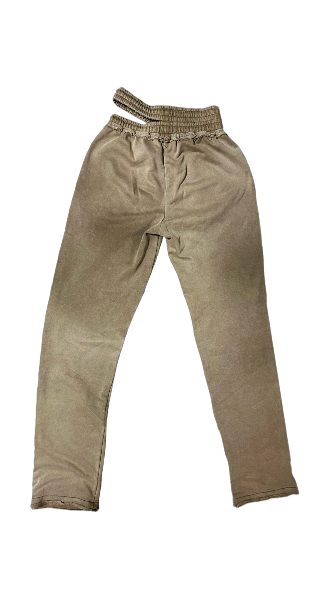 Sand Double Waistband Sweatpants